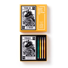 Load image into Gallery viewer, This Is A Sign Magic Velvet Zodiac Coloring Set