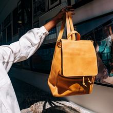 Load image into Gallery viewer, Enku Leather Backpack