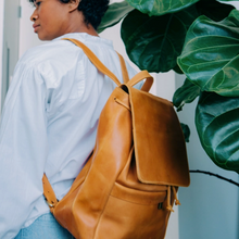 Load image into Gallery viewer, Enku Leather Backpack