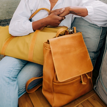 Load image into Gallery viewer, Enku Leather Backpack