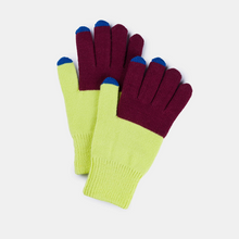Load image into Gallery viewer, Colorblock Knit Touchscreen Gloves