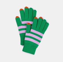 Load image into Gallery viewer, Striped Touchscreen Gloves