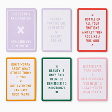 Load image into Gallery viewer, Emergency Affirmations for Exceptionally Stupid Days