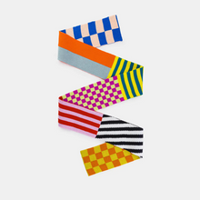 Load image into Gallery viewer, Pattern Patch Skinny Scarf