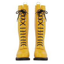 Load image into Gallery viewer, Tall Rubber Boots - Cyber Yellow