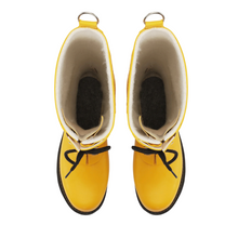 Load image into Gallery viewer, Tall Rubber Boots - Cyber Yellow