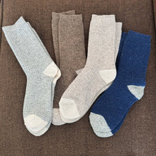 Load image into Gallery viewer, Wool Waffled Socks
