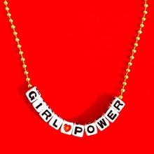 Load image into Gallery viewer, &quot;GIRL POWER&quot; NECKLACE
