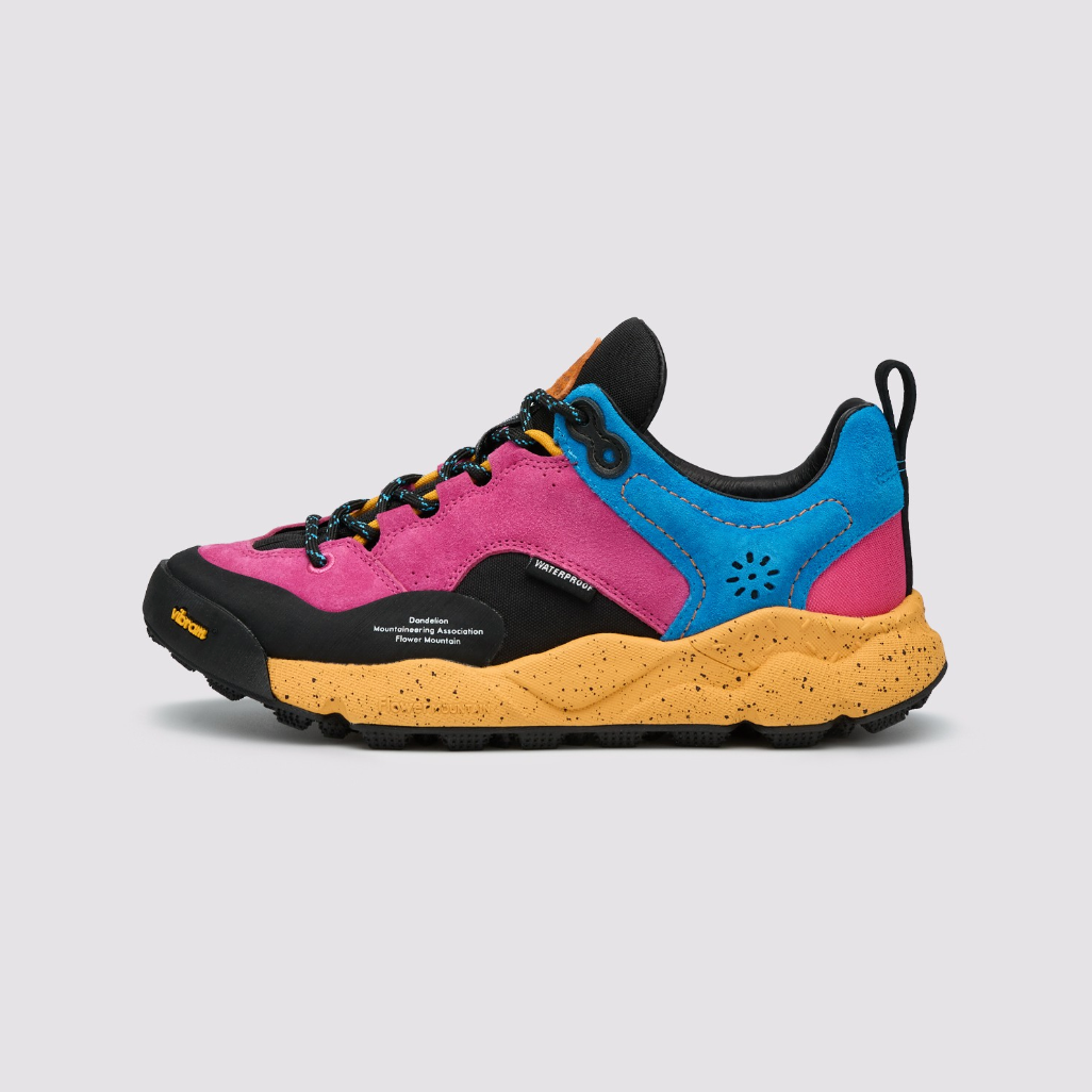 Back Country Tech Sneaker - Black/Fuchsia