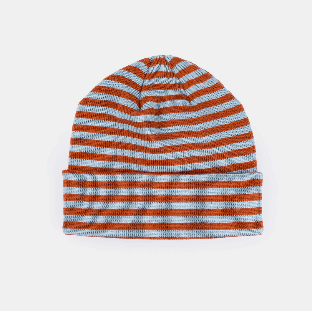 Simple Stripe Knit Beanie