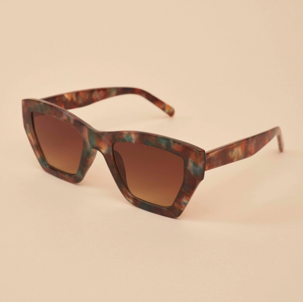 Arwen Sunglasses - Ocean Tortoiseshell