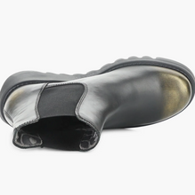 Load image into Gallery viewer, Salv Gold and Black Leather Boot

