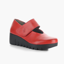 Load image into Gallery viewer, Vari Maryjane Wedge - Red

