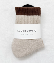 Load image into Gallery viewer, Colorblock Girlfriend Socks
