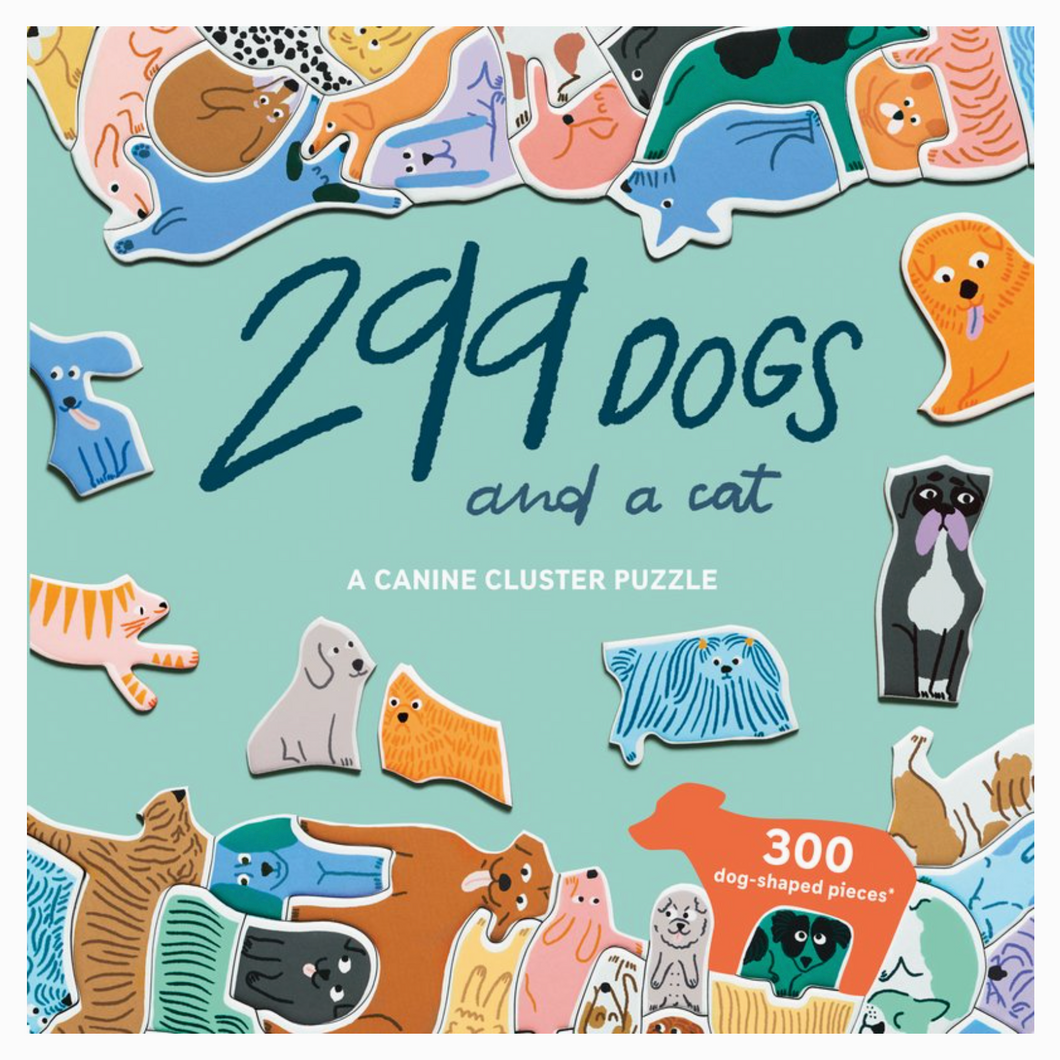 299 Dogs and a Cat - A Canine Cluster Puzzle