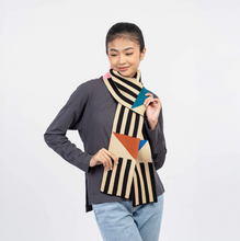 Load image into Gallery viewer, Sailboat Skinny Scarf
