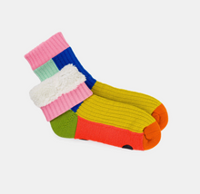 Load image into Gallery viewer, Kaleidoscope Knit House Socks
