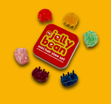 Load image into Gallery viewer, Jelly Bean Mini Hair Claw Set
