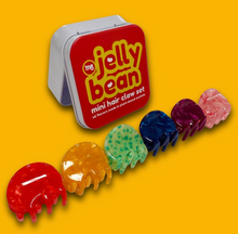 Load image into Gallery viewer, Jelly Bean Mini Hair Claw Set
