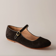 Load image into Gallery viewer, Jane Suede Mary Jane Flats
