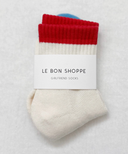 Load image into Gallery viewer, Colorblock Girlfriend Socks
