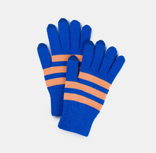 Load image into Gallery viewer, Striped Touchscreen Gloves
