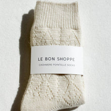 Load image into Gallery viewer, Cashmere Pointelle Socks
