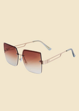 Load image into Gallery viewer, Luxe Dahlia Gold Sunglasses
