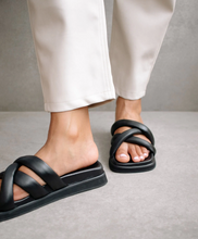 Load image into Gallery viewer, Slip On Cross Sandal
